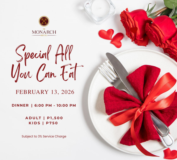 Pre-Valentine’s Special All-You-Can-Eat Buffet